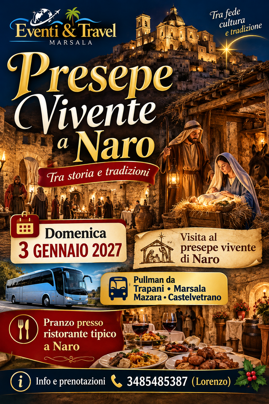 Il presepe vivente a Naro